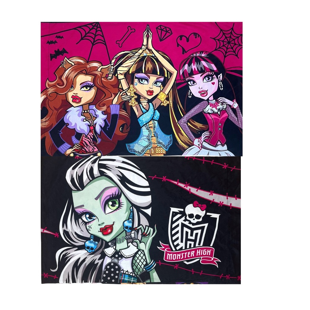 Monster High Official Gen 1 Replacement Double Sided Standard Pillowcase